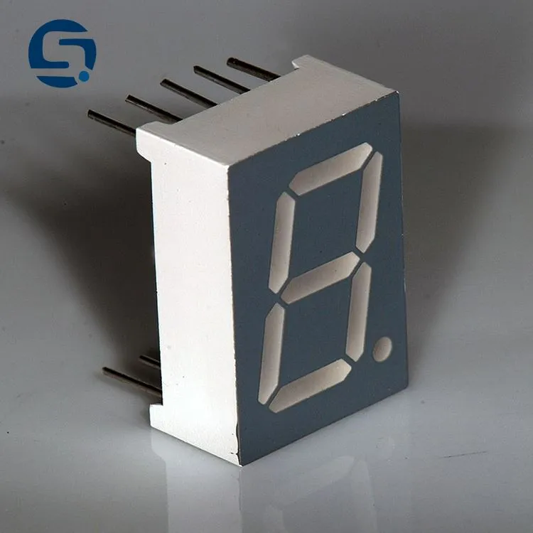 จอแสดงผล LED ขนาด 0.4 นิ้วเดียว 7 ส่วน